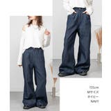 ドレープワイドフレアパンツ | atONE | 詳細画像2 