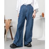 ドレープワイドフレアパンツ | atONE | 詳細画像5 