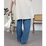 ライトオンスデニムイージーバレルパンツ | atONE | 詳細画像7