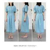 デニム×リブコンビワンピース | atONE | 詳細画像17