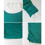 くしゅタートルネック指穴ロングTシャツ ロンt 丸首 | atONE | 詳細画像13 