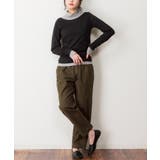くしゅタートルネック指穴ロングTシャツ ロンt 丸首 | atONE | 詳細画像21 
