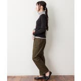 くしゅタートルネック指穴ロングTシャツ ロンt 丸首 | atONE | 詳細画像22 