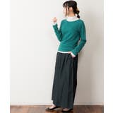 くしゅタートルネック指穴ロングTシャツ ロンt 丸首 | atONE | 詳細画像29 