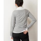 くしゅタートルネック指穴ロングTシャツ ロンt 丸首 | atONE | 詳細画像38 