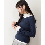 くしゅタートルネック指穴ロングTシャツ ロンt 丸首 | atONE | 詳細画像43 