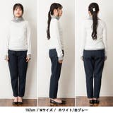 くしゅタートルネック指穴ロングTシャツ ロンt 丸首 | atONE | 詳細画像7 