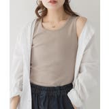 コットンフライスタンクトップ | atONE | 詳細画像12