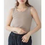 コットンフライスタンクトップ | atONE | 詳細画像13