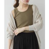 コットンフライスタンクトップ | atONE | 詳細画像17