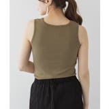 コットンフライスタンクトップ | atONE | 詳細画像20