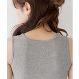 コットンフライスタンクトップ | atONE | 詳細画像41