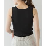 コットンフライスタンクトップ | atONE | 詳細画像5