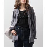 ブラック | コットンフライス長袖Tシャツ カットソー 長袖 | atONE