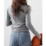 コットンフライス長袖Tシャツ カットソー 長袖 | atONE | 詳細画像10
