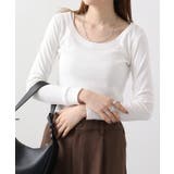 コットンフライス長袖Tシャツ カットソー 長袖 | atONE | 詳細画像13