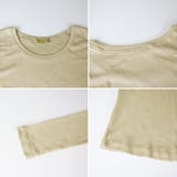 コットンフライス長袖Tシャツ カットソー 長袖 | atONE | 詳細画像14