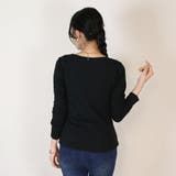 コットンフライス長袖Tシャツ カットソー 長袖 | atONE | 詳細画像21