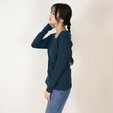 コットンフライス長袖Tシャツ カットソー 長袖 | atONE | 詳細画像44