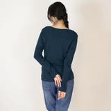 コットンフライス長袖Tシャツ カットソー 長袖 | atONE | 詳細画像45