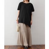 ゆったりシルエット ランダムカットソー M | atONE | 詳細画像19 