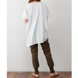 ゆったりシルエット ランダムカットソー M | atONE | 詳細画像42 