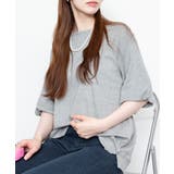 フレア袖ドロップショルダーTシャツ パフ ハーフ | atONE | 詳細画像14