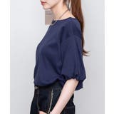 フレア袖ドロップショルダーTシャツ パフ ハーフ | atONE | 詳細画像30