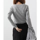 ワッフルVネック長袖Tシャツ ロングスリーブカットソー ロンt | atONE | 詳細画像63