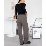 Uネック8分袖コットンフライスTシャツ 半端袖 カットソー | atONE | 詳細画像62