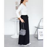 Uネック8分袖コットンフライスTシャツ 半端袖 カットソー | atONE | 詳細画像82