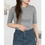 コットンフライス5分袖Tシャツ | atONE | 詳細画像16 