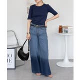 コットンフライス5分袖Tシャツ | atONE | 詳細画像27 