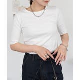 コットンフライス5分袖Tシャツ | atONE | 詳細画像30 