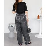 コットンフライス5分袖Tシャツ | atONE | 詳細画像8 