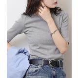 コットンフライス5分袖Tシャツ | atONE | 詳細画像50 