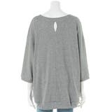 コットンフライスヘムローブ入りカットソー | atONE | 詳細画像18 