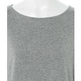 コットンフライスヘムローブ入りカットソー | atONE | 詳細画像19 