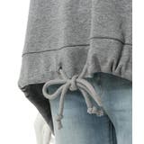 コットンフライスヘムローブ入りカットソー | atONE | 詳細画像21 