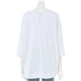 コットンフライスヘムローブ入りカットソー | atONE | 詳細画像23 