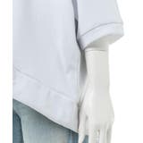 コットンフライスヘムローブ入りカットソー | atONE | 詳細画像25 