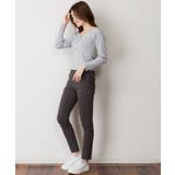 ランダムリブヘンリーネックロングTシャツ | atONE | 詳細画像21 