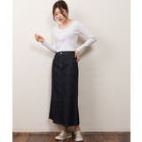 ランダムリブヘンリーネックロングTシャツ | atONE | 詳細画像27 