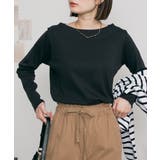 無地ロング Tシャツ ロンT | atONE | 詳細画像2 