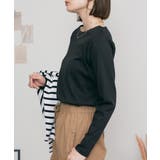 無地ロング Tシャツ ロンT | atONE | 詳細画像3 