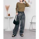 無地ロング Tシャツ ロンT | atONE | 詳細画像40 