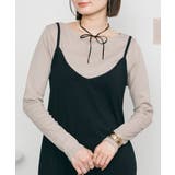 無地ロング Tシャツ ロンT | atONE | 詳細画像43 