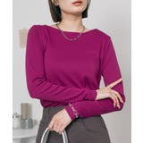 無地ロング Tシャツ ロンT | atONE | 詳細画像56 