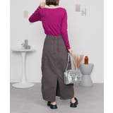 無地ロング Tシャツ ロンT | atONE | 詳細画像62 