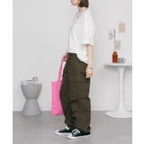 ロールアップハーフスリーブカットソー ゆったりとしたシルエットがかわいい | atONE | 詳細画像6